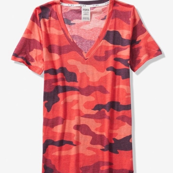 NWT vs pink red camo tee - Picture 3 of 4